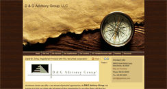 Desktop Screenshot of dgadvisory.com