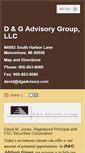 Mobile Screenshot of dgadvisory.com